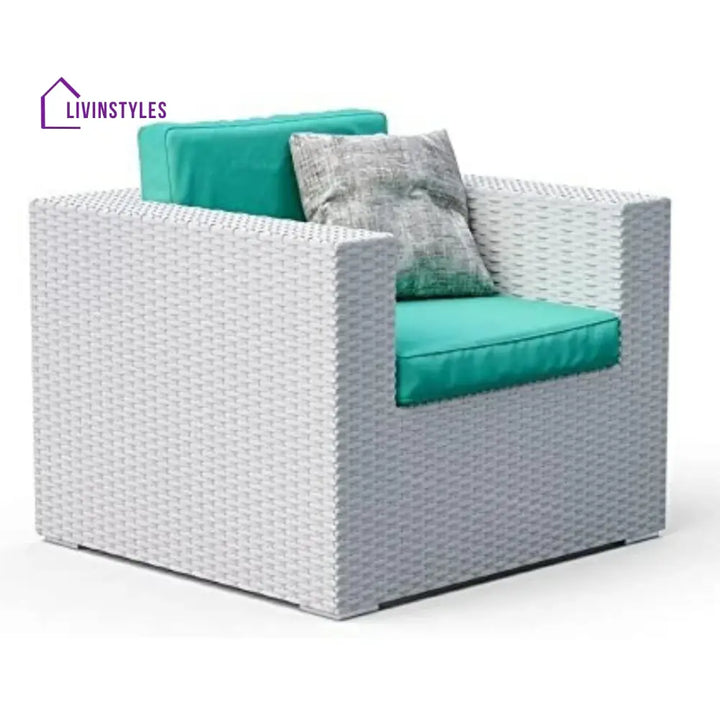 Tanvi 1-Piece Outdoor Wicker Single Seater Sofa - Sofa Set