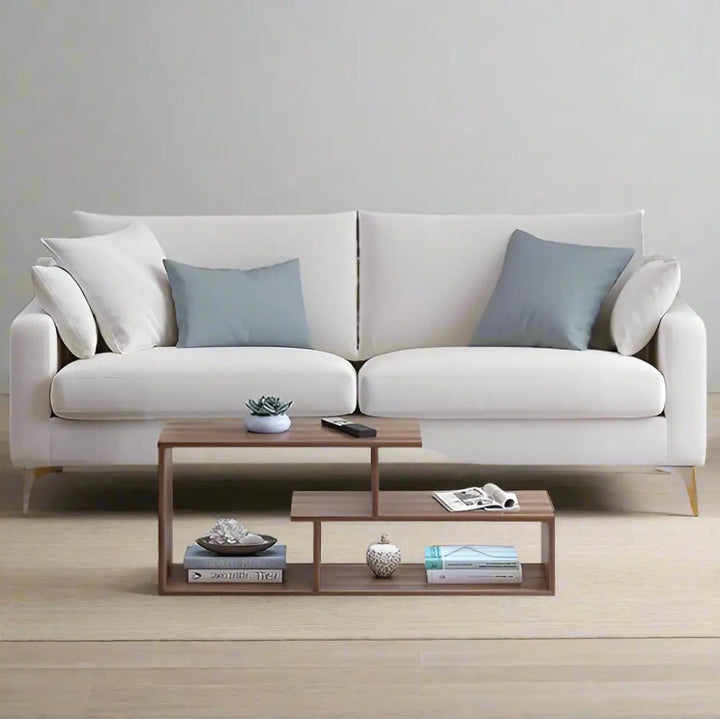 Tanvi Coffee Table with Storage – Stylish Centre Table for Living Room Coffee Table