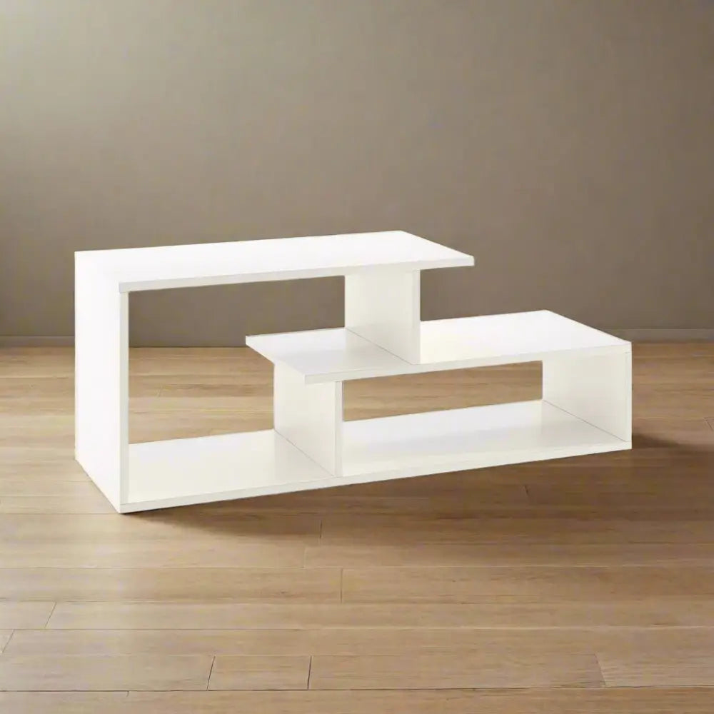Tanvi Coffee Table with Storage – Stylish Centre Table for Living Room - White Coffee Table