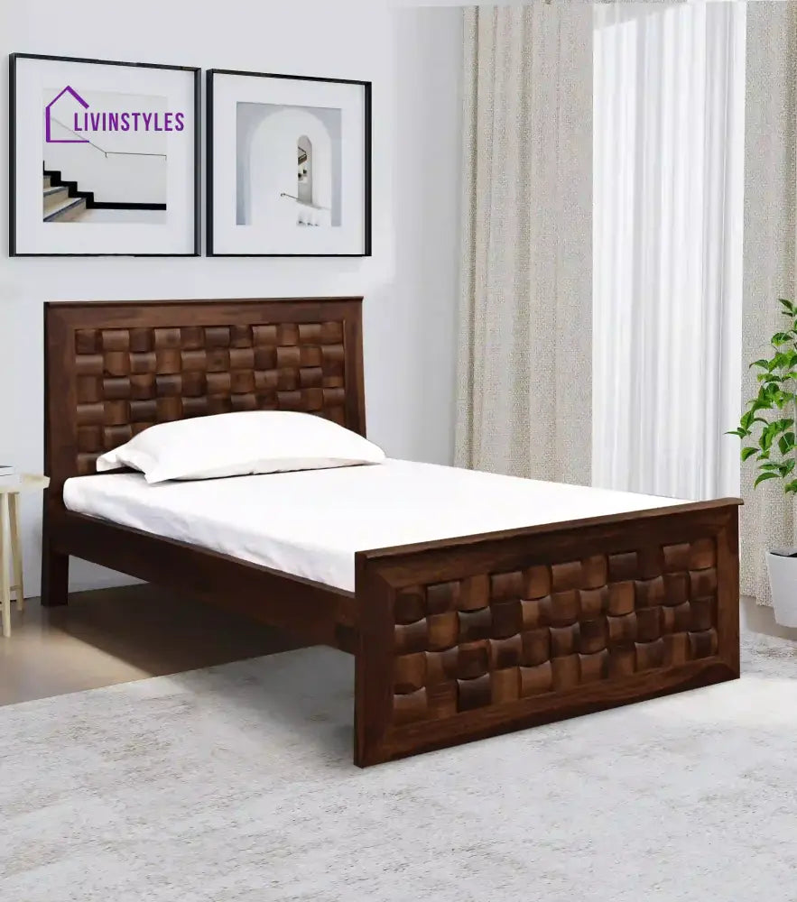 Niware Solid Wood Beds Teak Bedroom Furniture Sets