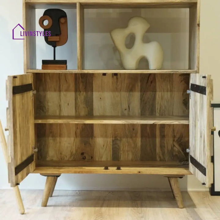 Tanya Mango Wood Bookshelf