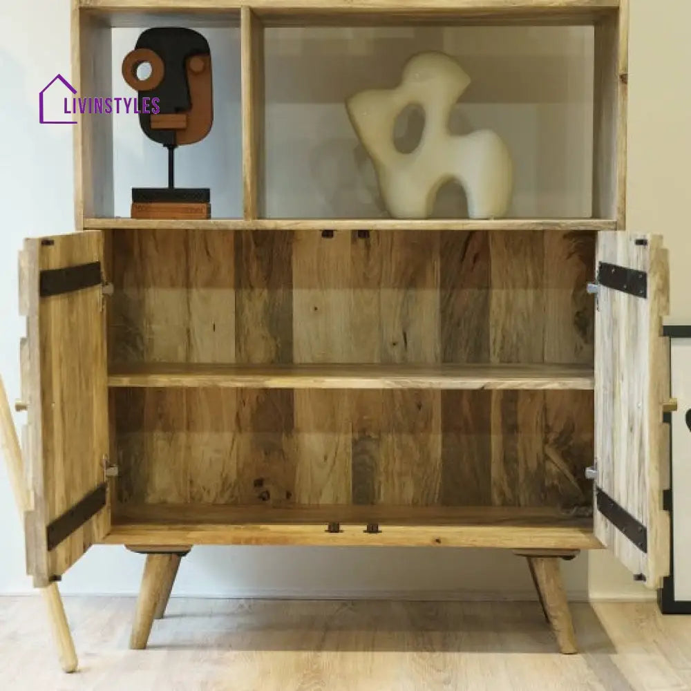 Tanya Mango Wood Bookshelf