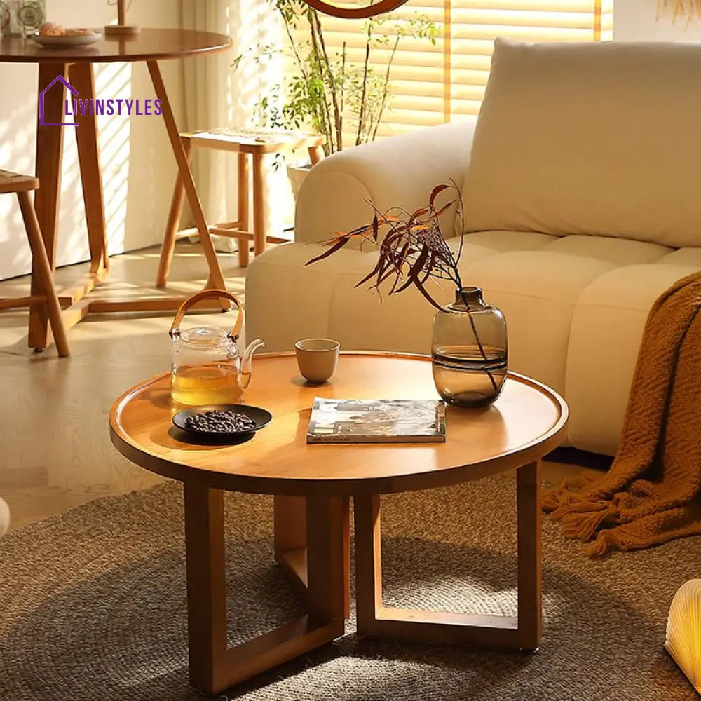 Tanya Solid Wood Coffee Table for Living Room