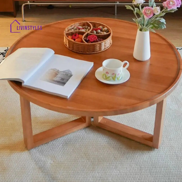 Tanya Solid Wood Coffee Table for Living Room
