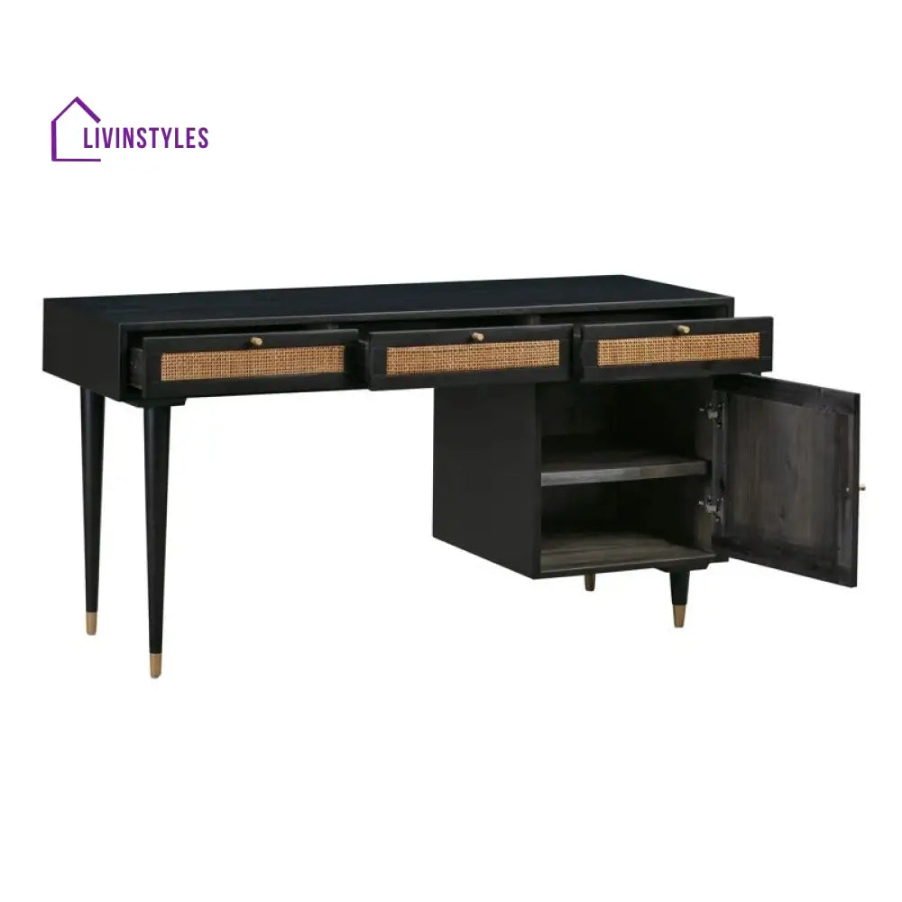 Taras Solid Wood Study Table for Students