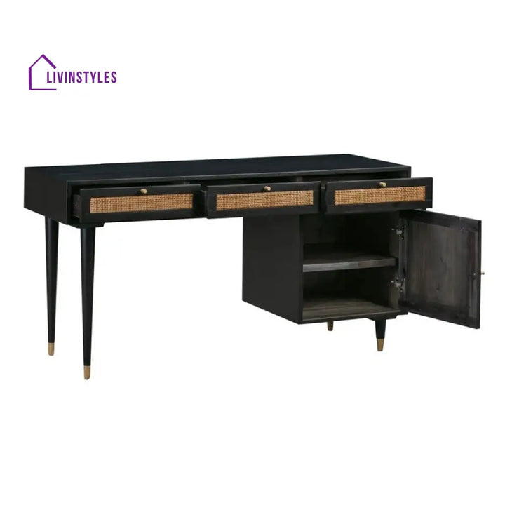 Taras Solid Wood Study Table for Students