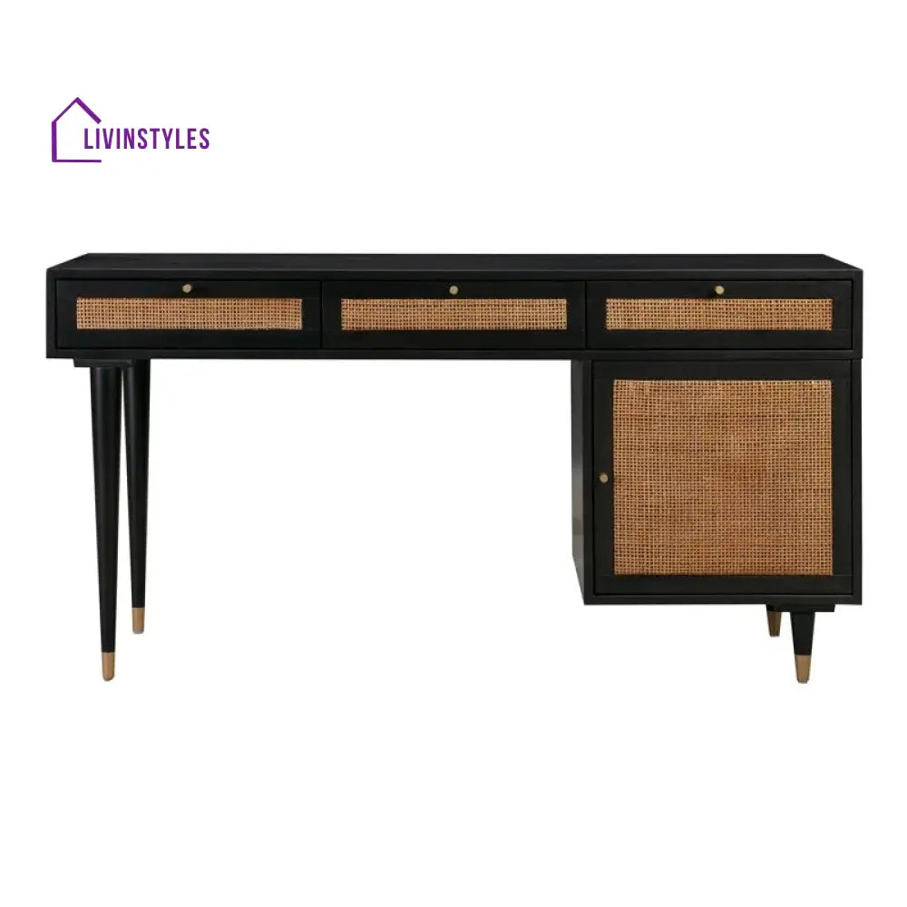 Taras Solid Wood Study Table for Students