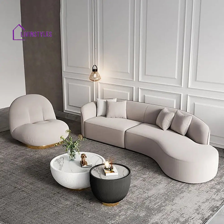 Tatiana 3 Seater Sofa in grey colour