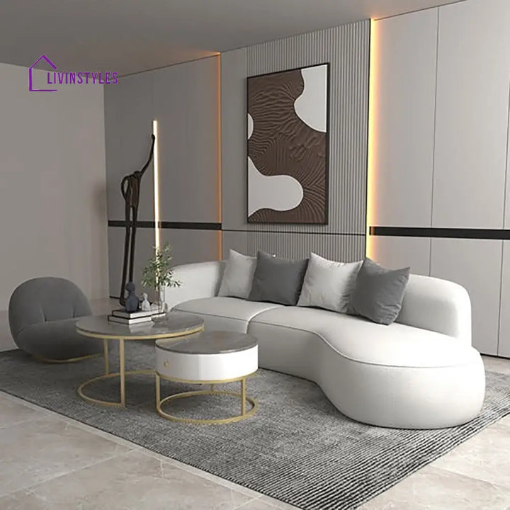 Tatiana 3 Seater Sofa in grey colour