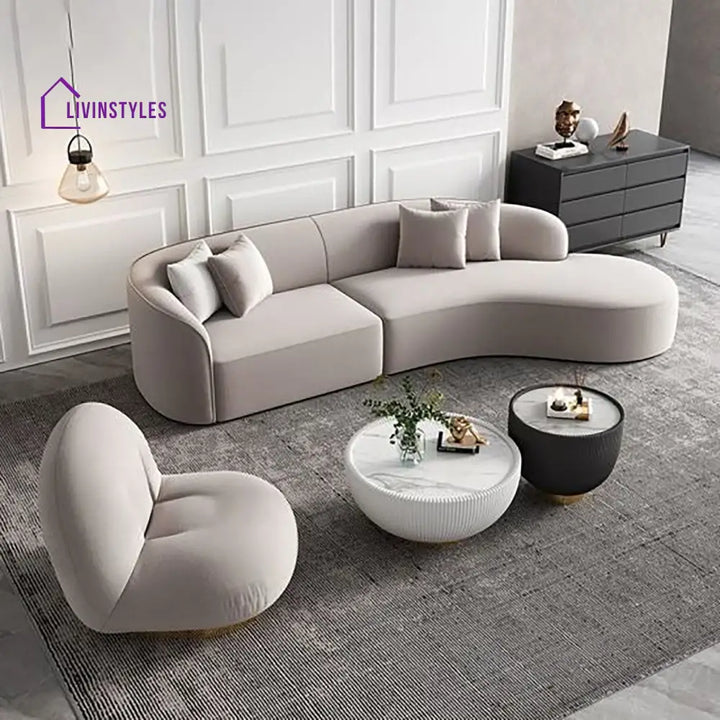 Tatiana 3 Seater Sofa in grey colour