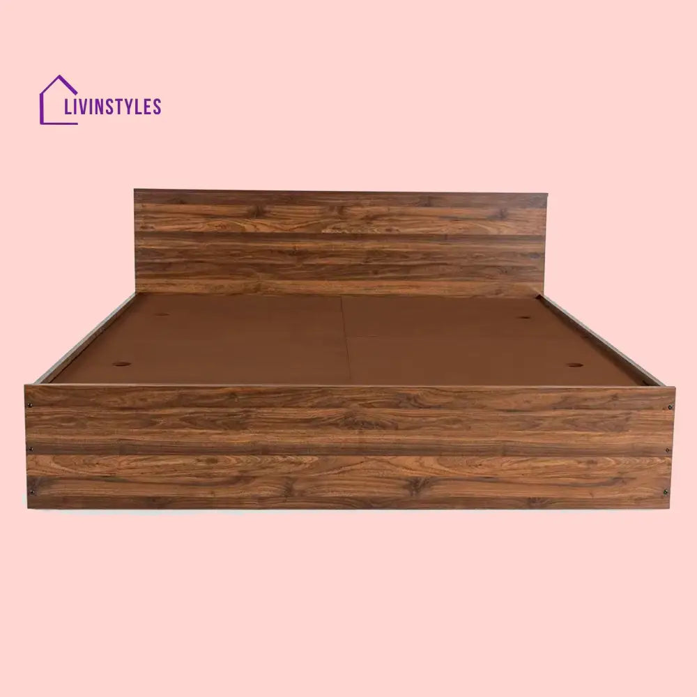 Tatiana Engineered Wood Bed with Storage