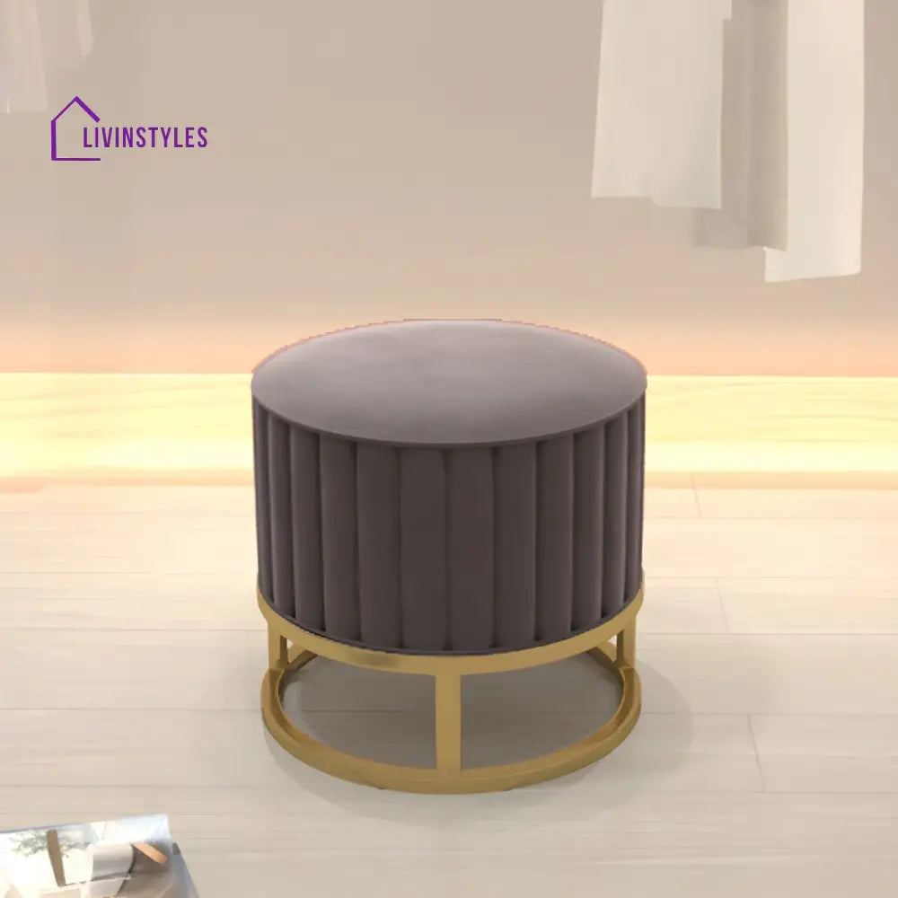 Tavisha Living Room Ottoman | Velvet Fabric