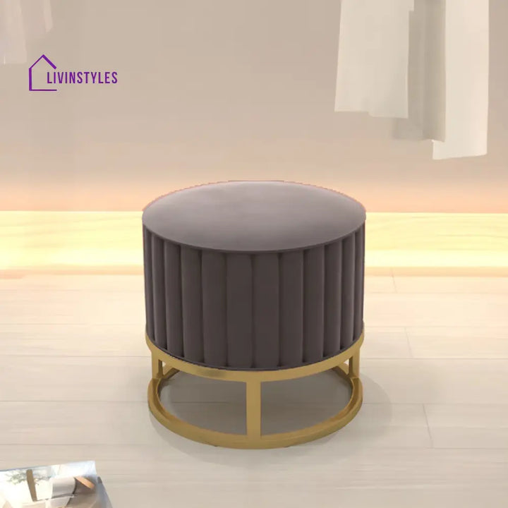 Tavisha Living Room Ottoman | Velvet Fabric