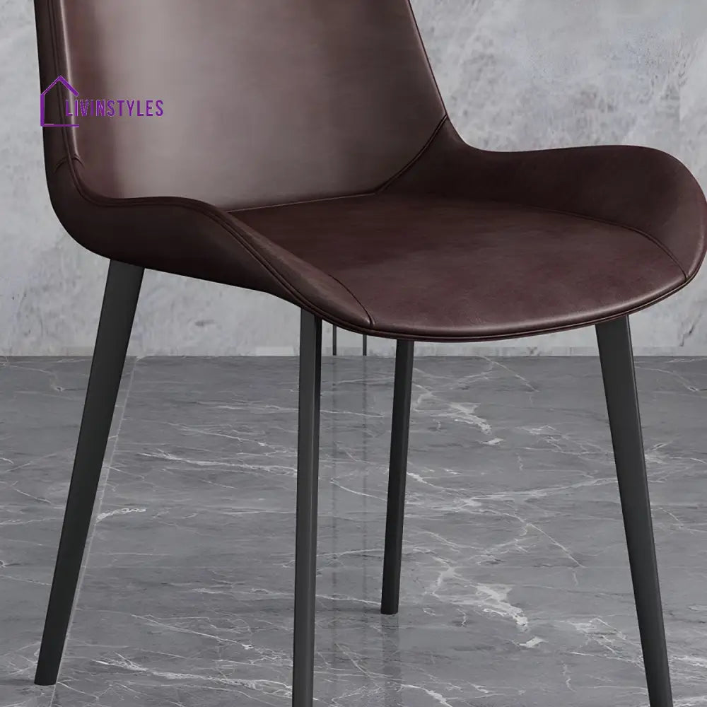 Tavisha Metal Dining Chair | Stainless Steel - Single Chair