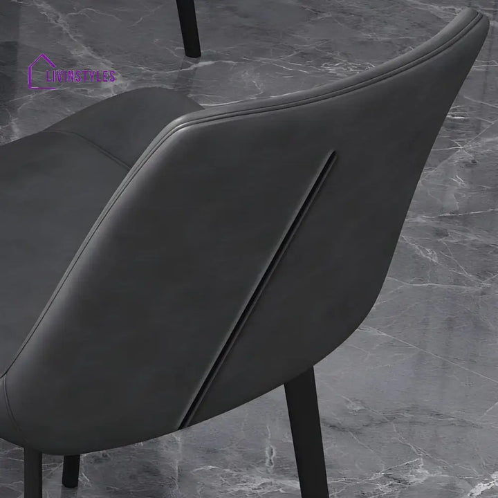 Tavisha Metal Dining Chair | Stainless Steel - Single Chair