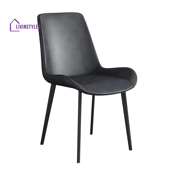 Tavisha Metal Dining Chair | Stainless Steel - Single Chair
