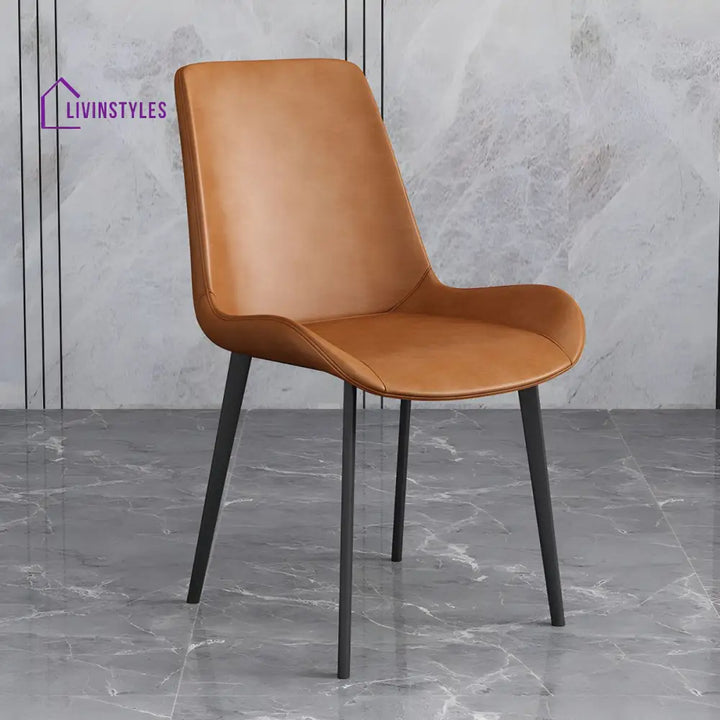 Tavisha Metal Dining Chair | Stainless Steel - Single Chair