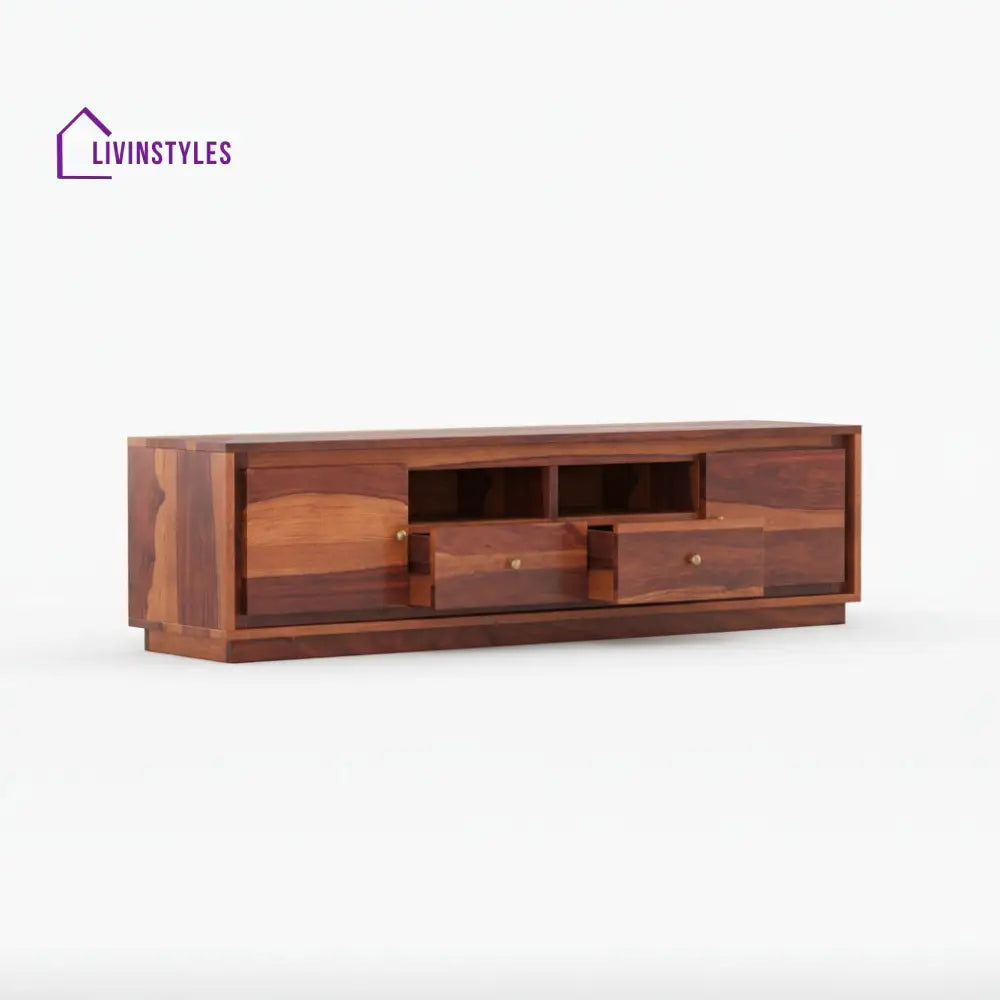 Teresa Sheesham Wood Tv Unit