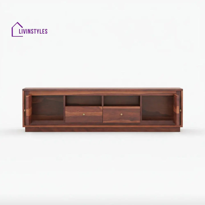 Teresa Sheesham Wood Tv Unit