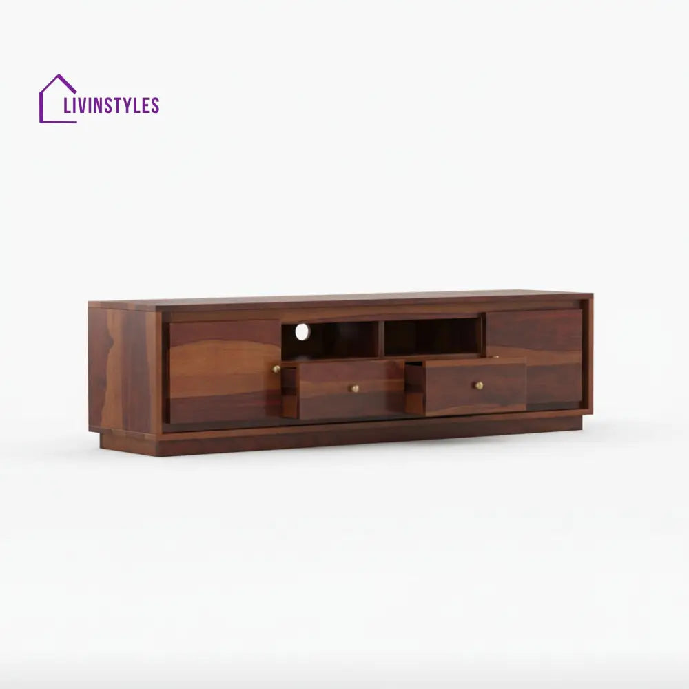 Teresa Sheesham Wood Tv Unit