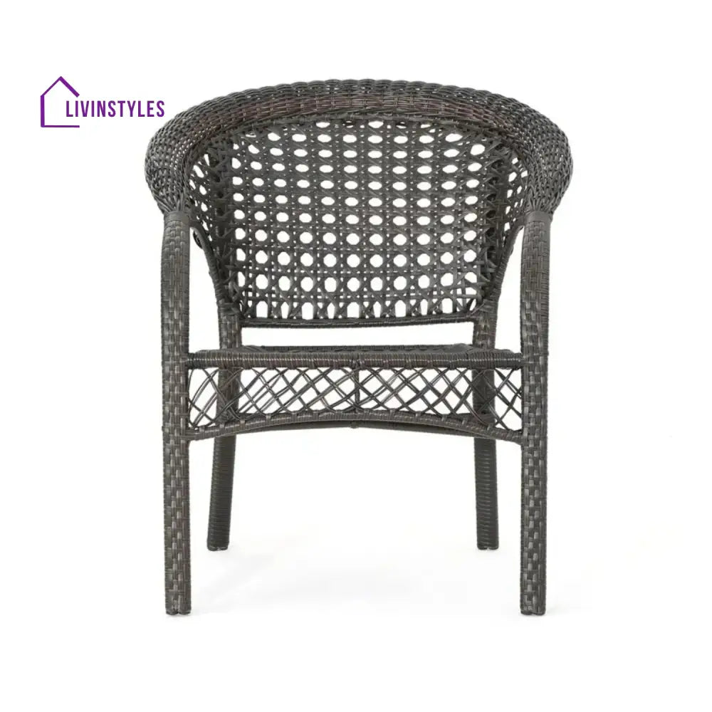 Thalia 7-Piece Outdoor Rattan Wicker Dining Table Set - Dining Set