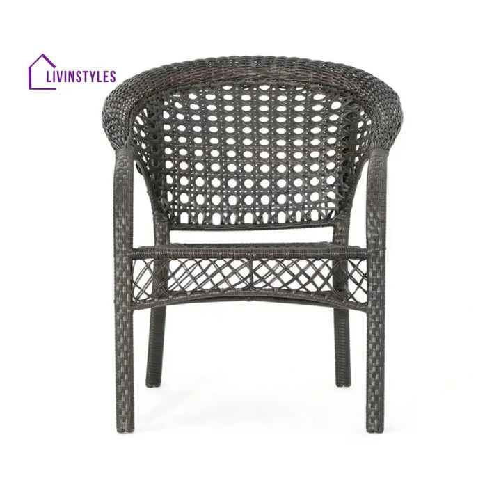 Thalia 7-Piece Outdoor Rattan Wicker Dining Table Set - Dining Set