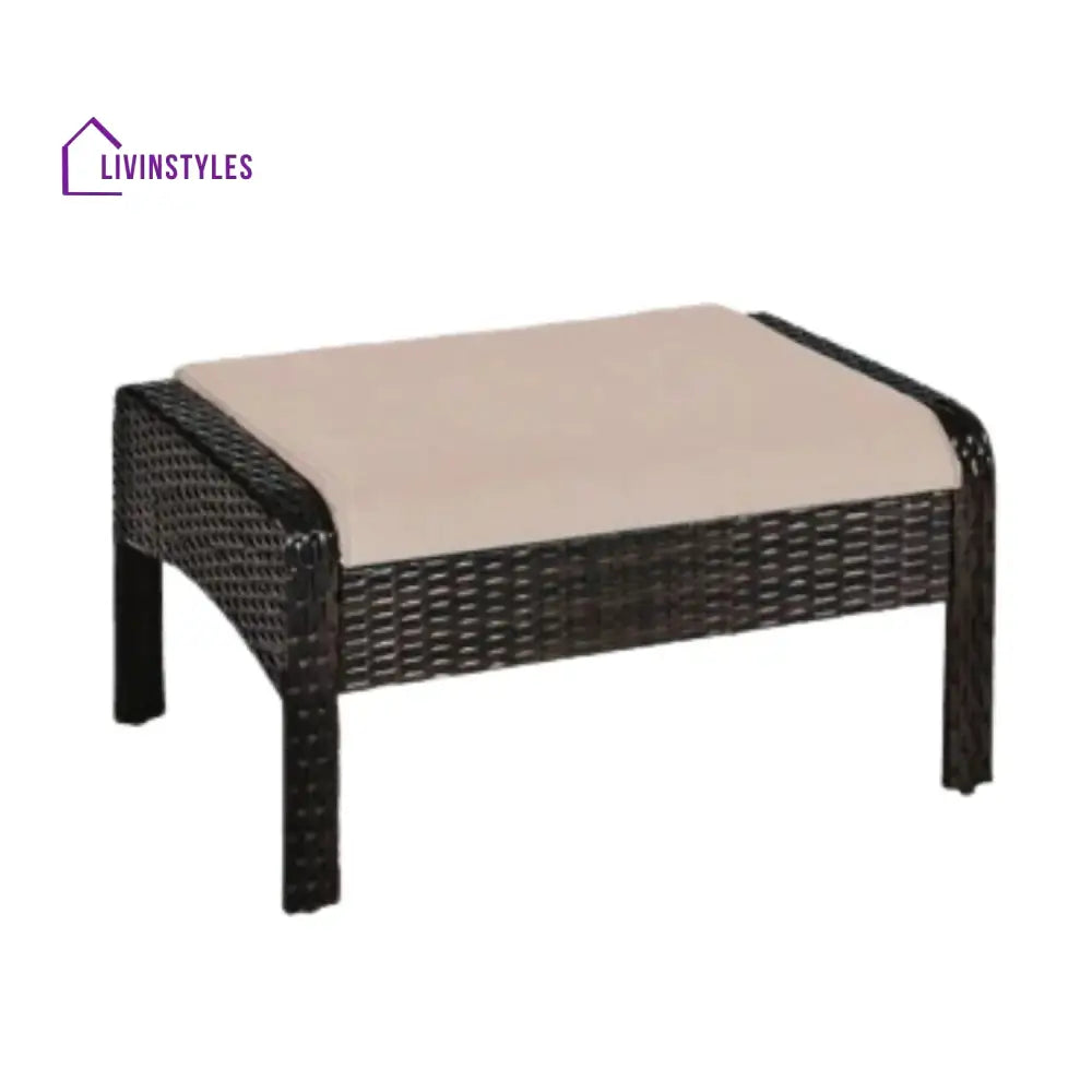 Thalia Outdoor Wicker 5-Piece Patio Sofa Set - Patio Sofa Set