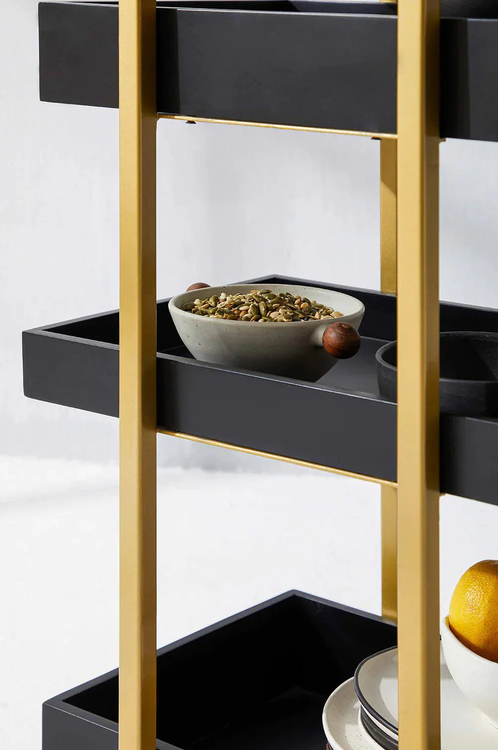 Anatolii Three Level Bar Trolley Bar Furniture