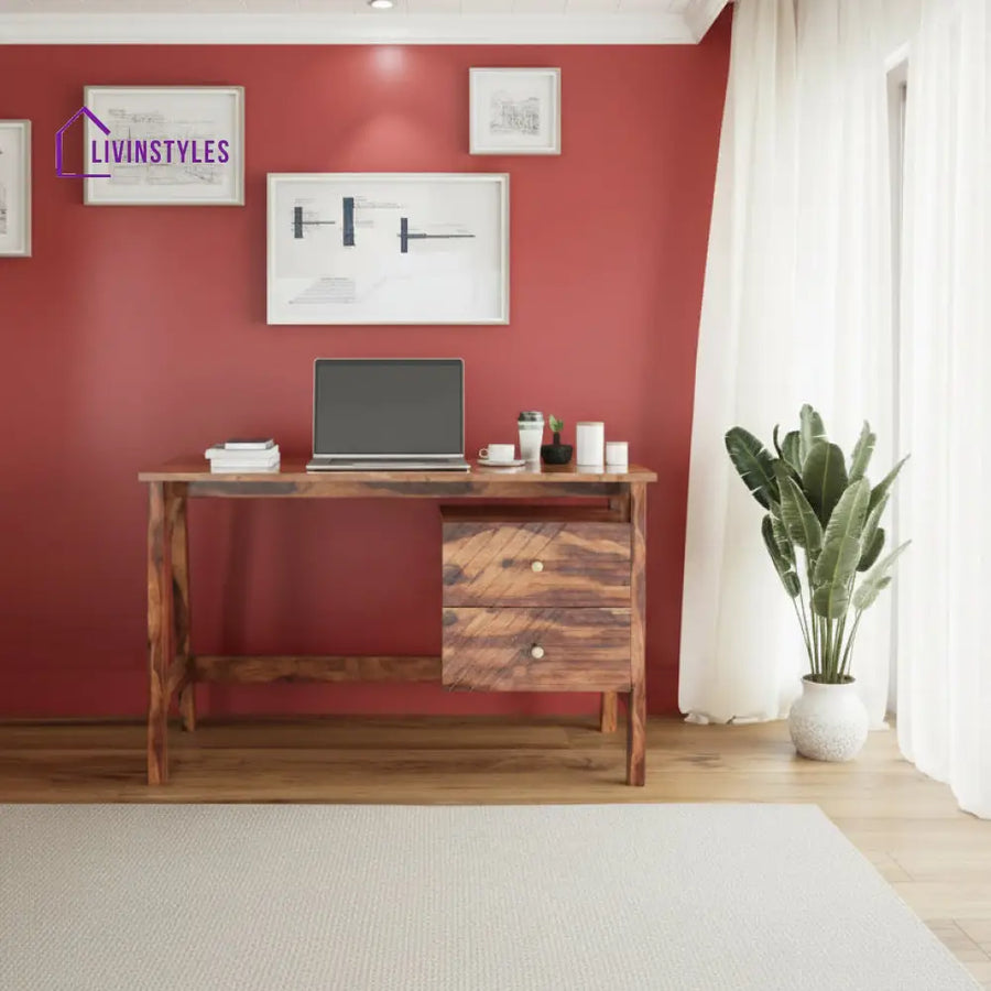 Thuy Solid Wood Study Table