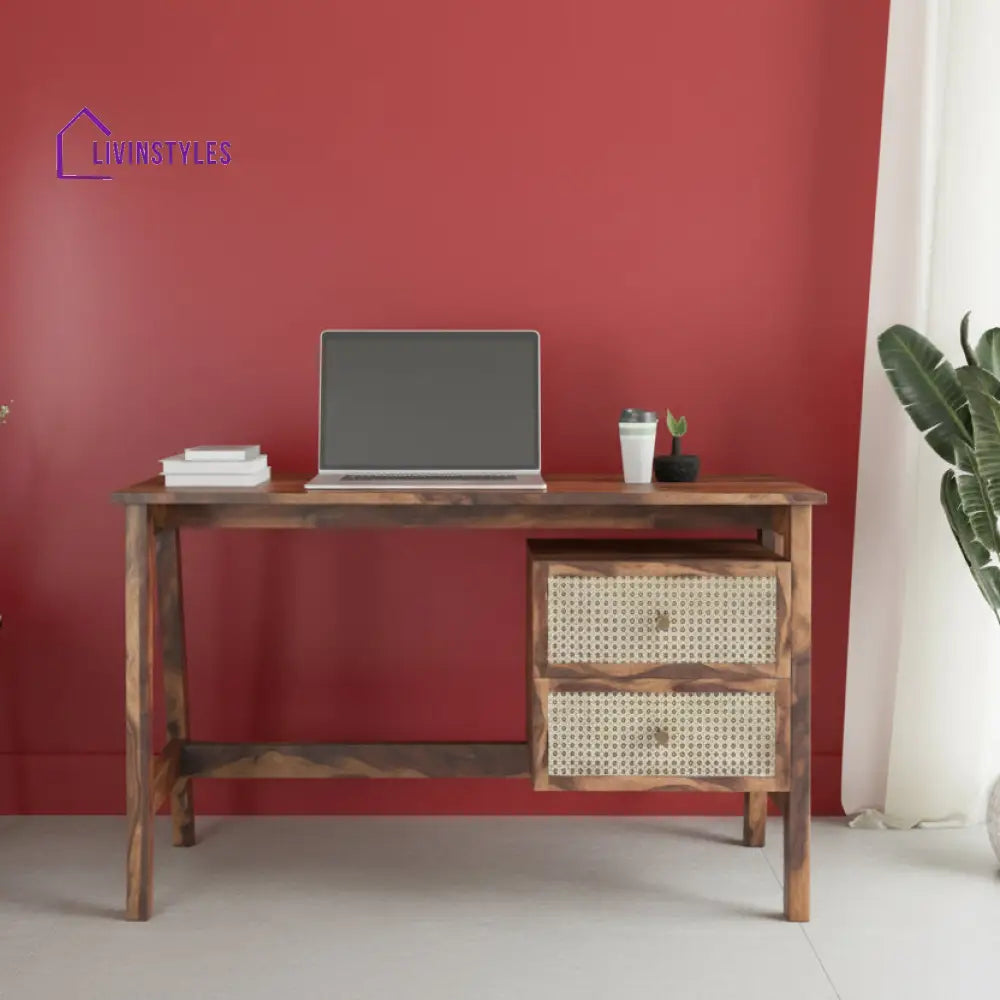 Tien Solid Wood Study Table
