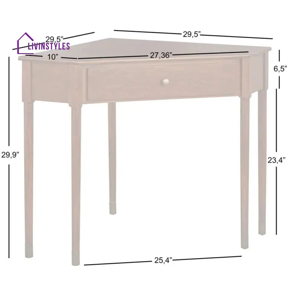 Timur Solid Sheesham Wood Study Table for Students