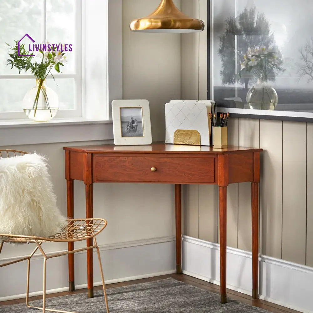 Timur Solid Sheesham Wood Study Table for Students