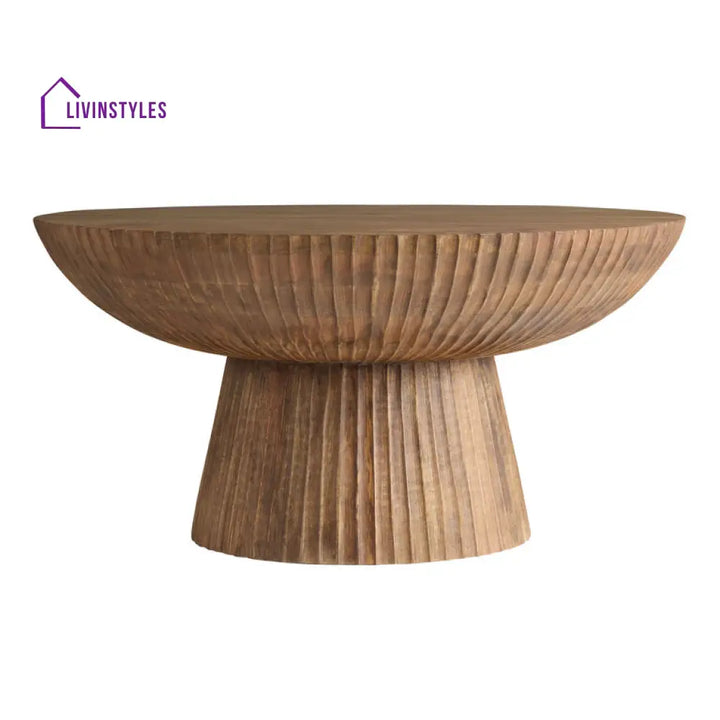 Tisha Solid Wood Coffee Table for Living Room