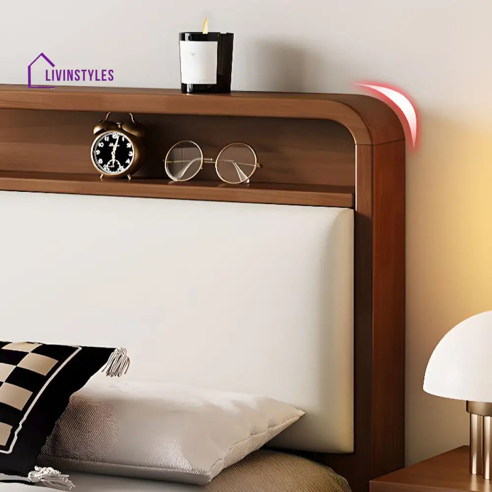 Tishya Solid Wood Bed without Storage
