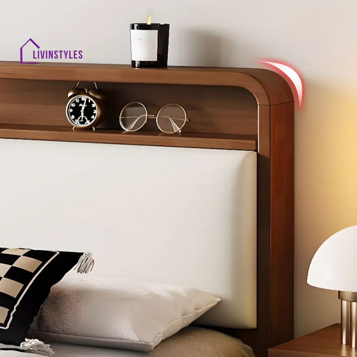 Tishya Solid Wood Bed without Storage