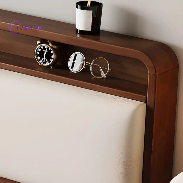 Tishya Solid Wood Bed without Storage