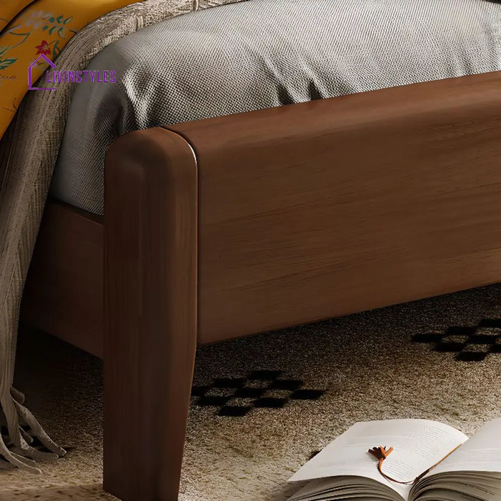 Tishya Solid Wood Bed without Storage