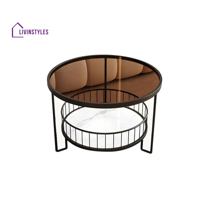 Tisya Stainless Steel Coffee Table for Living Room