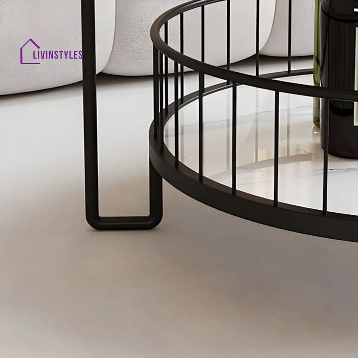 Tisya Stainless Steel Coffee Table for Living Room