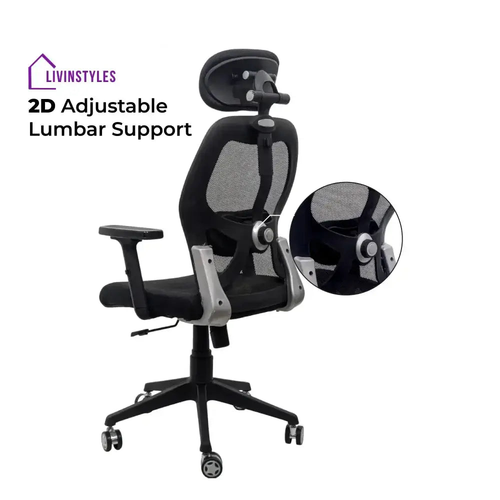 Titan Throne Matrix High Back Mesh Ergonomic Office Chair with Nylon Base