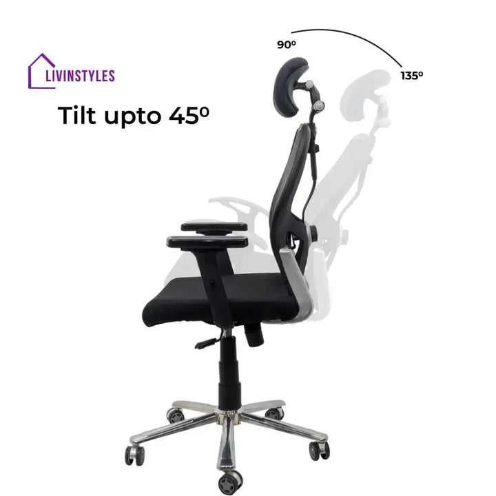 Titan Throne Matrix High Back Mesh Ergonomic Office Chair with Scorpio Base