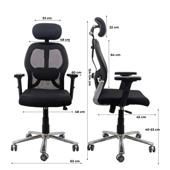 Titan Throne Matrix High Back Mesh Ergonomic Office Chair with Scorpio Base