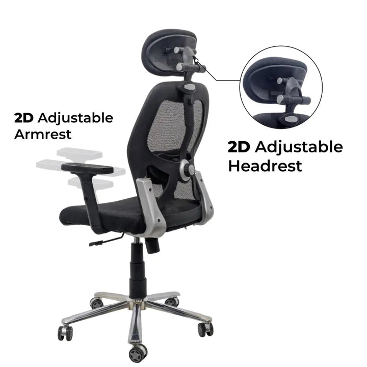 Titan Throne Matrix High Back Mesh Ergonomic Office Chair with Scorpio Base