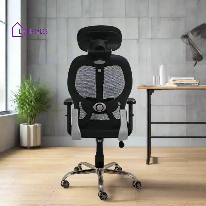 Titan Throne Matrix High Back Mesh Ergonomic Office Chair with Spider Base