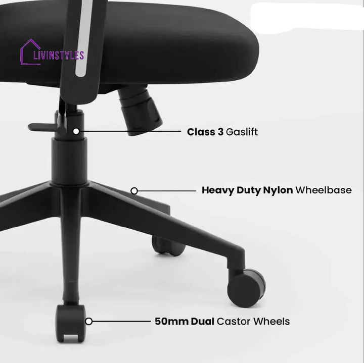 Titan Throne Matrix High Back Office Chair - Grey