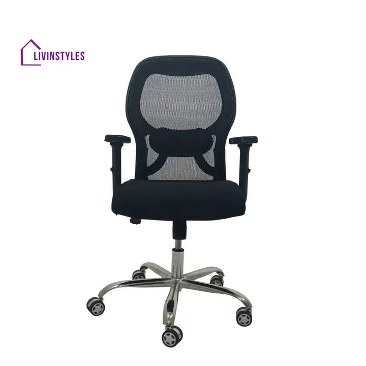 Titan Throne Matrix Low Back Mesh Office Chair with Adjustable Arm Rest & Lumbar Support Low Back Office Chair