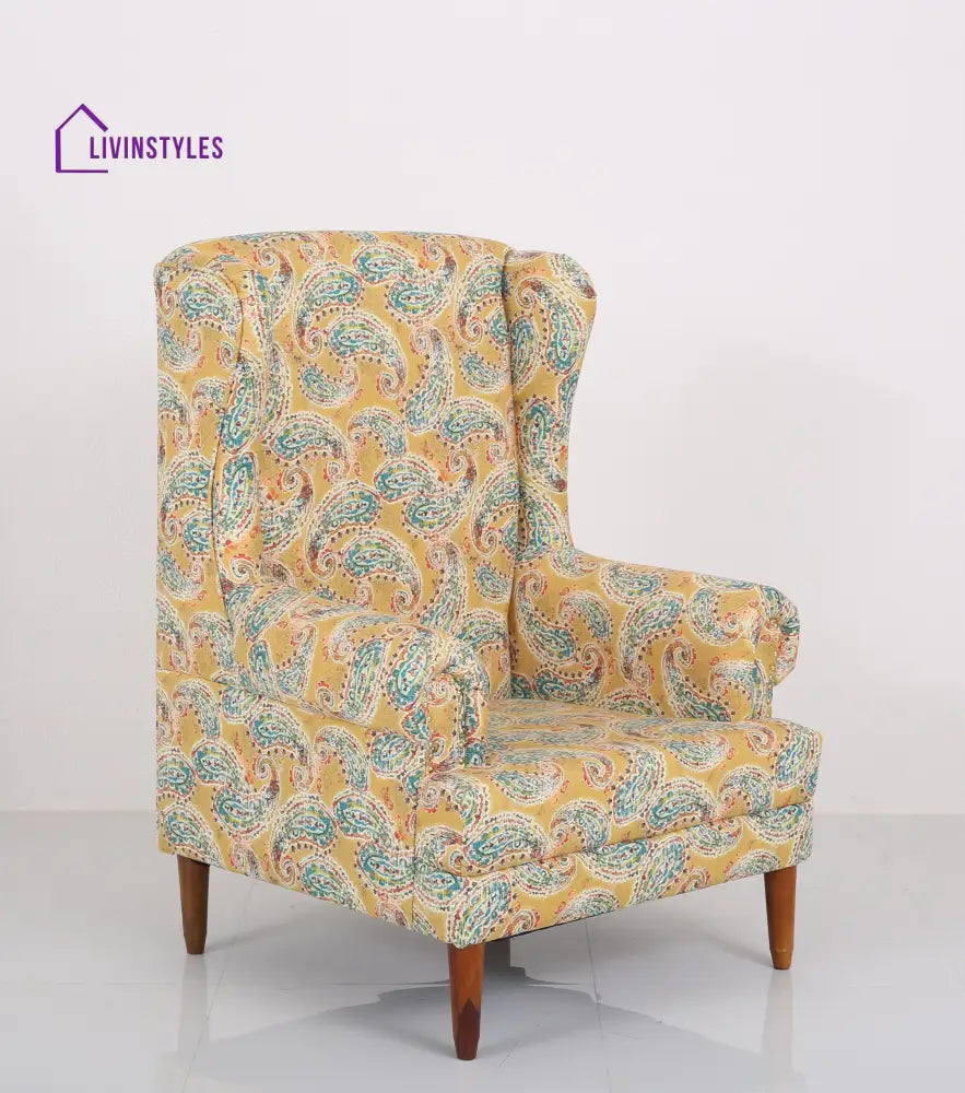 Toiroa Solid Wood Lounge Chair for Living Room
