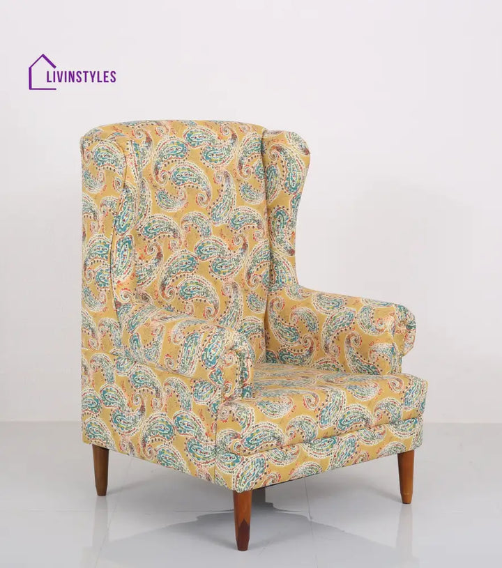 Toiroa Solid Wood Lounge Chair for Living Room