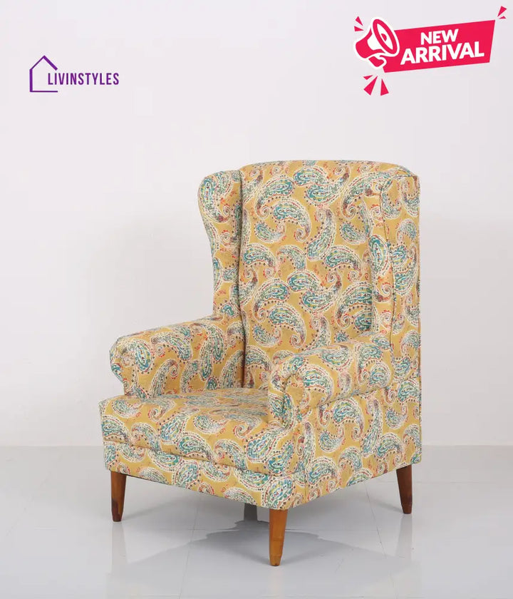Toiroa Solid Wood Lounge Chair for Living Room