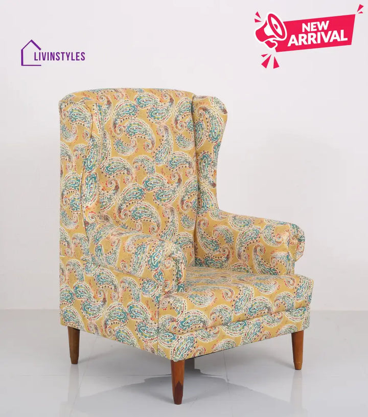 Toiroa Solid Wood Lounge Chair for Living Room
